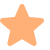 Orange star icon on black background
